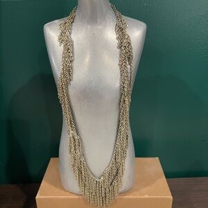 LOFT Gold Multi-Strand Necklace
